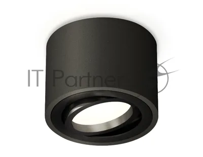 Светильник Ambrella Light XS7511002 SBK/PBK черный песок/черный полированный MR16 GU5.3 (C7511, N7002)