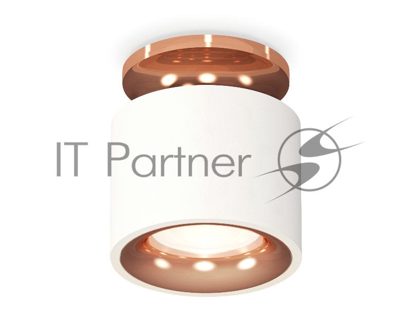 Светильник Ambrella Light XS7510141 SWH/PPG белый песок/золото розовое полированное MR16 GU5.3 (N7930, C7510, N7015)