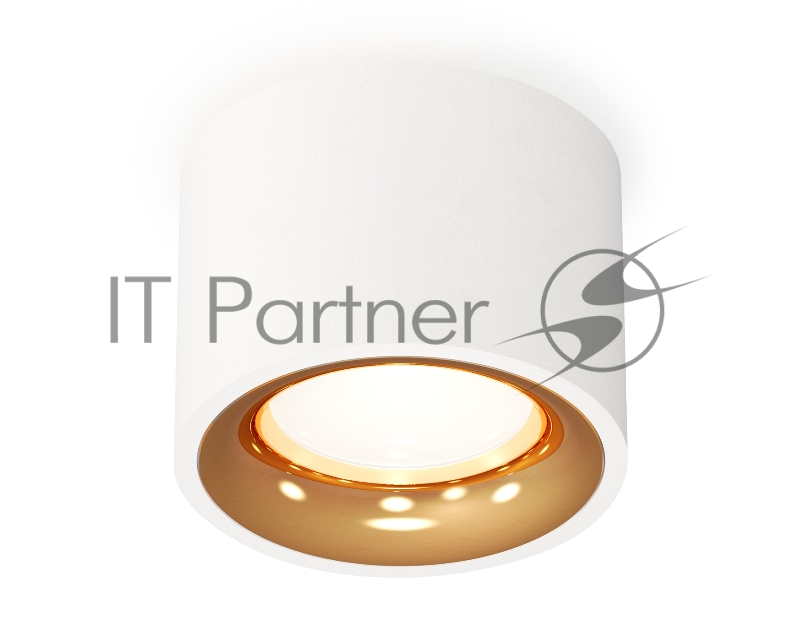 Светильник Ambrella Light XS7510024 SWH/PYG белый песок/золото желтое полированное MR16 GU5.3 (C7510, N7014)