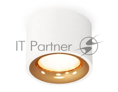 Светильник Ambrella Light XS7510024 SWH/PYG белый песок/золото желтое полированное MR16 GU5.3 (C7510, N7014)