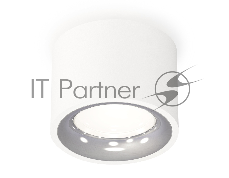 Светильник Ambrella Light XS7510022 SWH/PSL белый песок/серебро полированное MR16 GU5.3 (C7510, N7012)