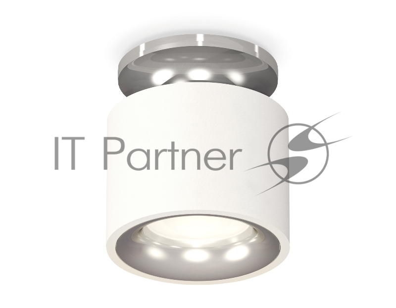 Светильник Ambrella Light XS7510081 SWH/PSL белый песок/серебро полированное MR16 GU5.3 (N7927, C7510, N7012)