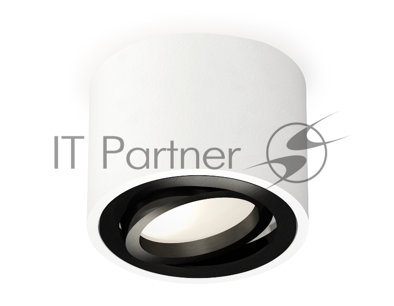 Светильник Ambrella Light XS7510002 SWH/PBK белый песок/черный полированный MR16 GU5.3 (C7510, N7002)