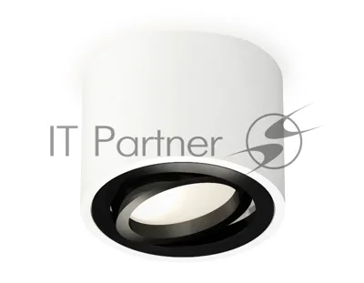 Светильник Ambrella Light XS7510002 SWH/PBK белый песок/черный полированный MR16 GU5.3 (C7510, N7002)
