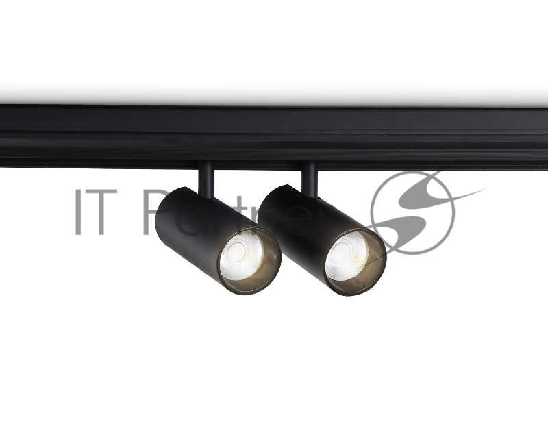 Светильник трековый светодиодный GL3902/2 BK черный LED 20W 4200К 48V 24° 180*45*182