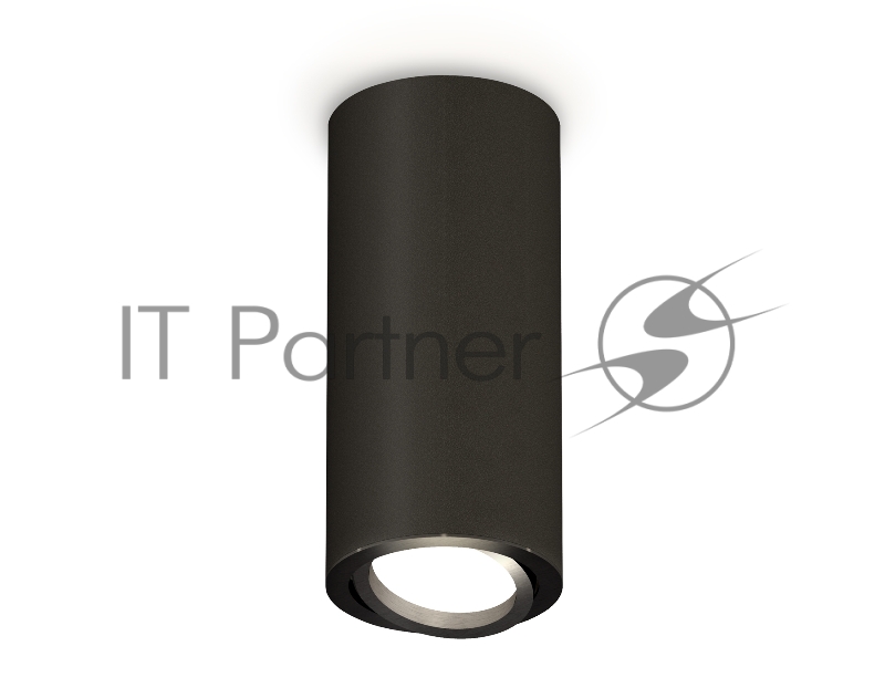 Светильник Ambrella Light XS7443002 SBK/PBK черный песок/черный полированный MR16 GU5.3 (C7443, N7002)