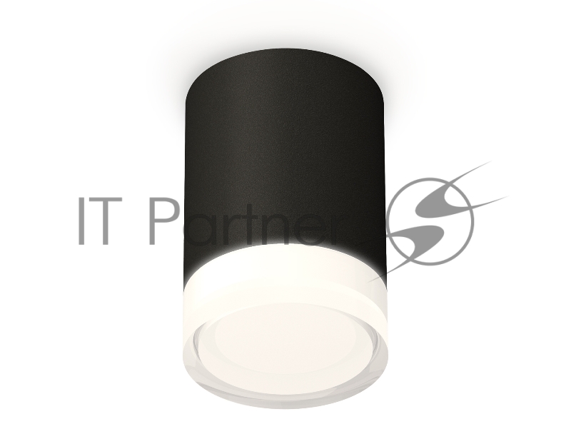Светильник Ambrella Light XS7422023 SBK/FR/CL черный песок/белый матовый/прозрачный MR16 GU5.3 (C7422, N7160)