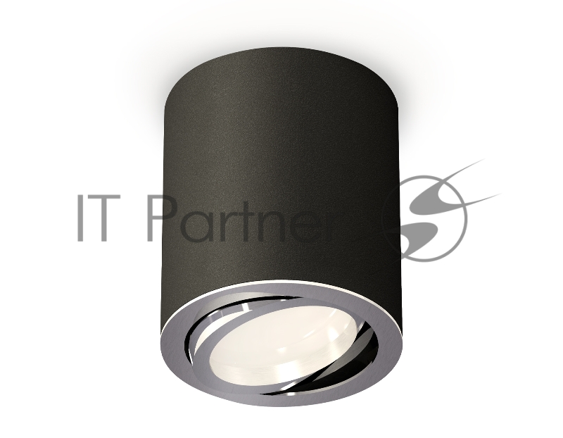 Светильник Ambrella Light XS7422002 SBK/PSL черный песок/серебро полированное MR16 GU5.3 (C7422, N7003)