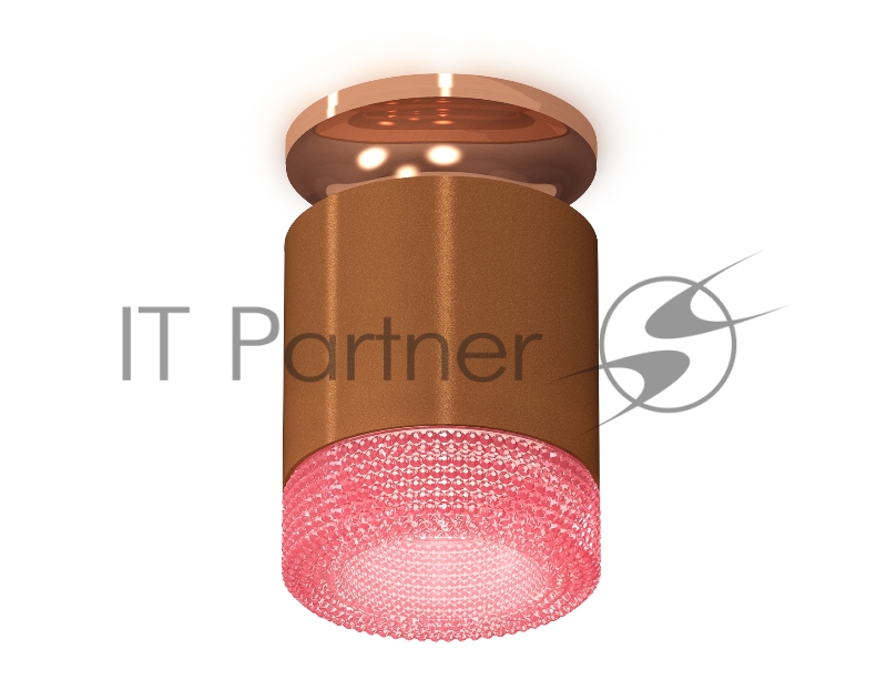 Светильник Ambrella Light XS7404142 SCF/PPG/PI кофе песок/золото розовое полированное/розовый MR16 GU5.3 (N7930, C7404, N7193)