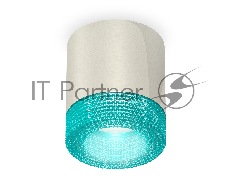 Светильник Ambrella Light XS7405005 PSL/BL серебро полированное/голубой MR16 GU5.3 (C7405, N7194)