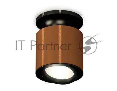 Светильник Ambrella Light XS7404100 SCF/PBK кофе песок/черный полированный MR16 GU5.3 (N7926, C7404, N7002)