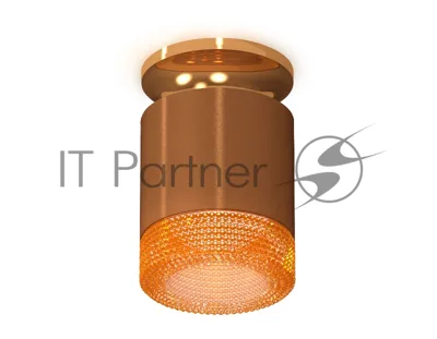 Светильник Ambrella Light XS7404122 SCF/PYG/CF кофе песок/золото желтое полированное/кофе MR16 GU5.3 (N7929, C7404, N7195)