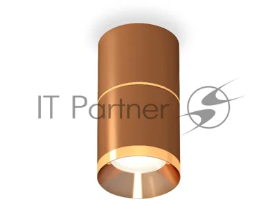 Светильник Ambrella Light XS7404061 SCF/PYG кофе песок/золото желтое полированное MR16 GU5.3 (C7404, A2072, C7404, N7034)