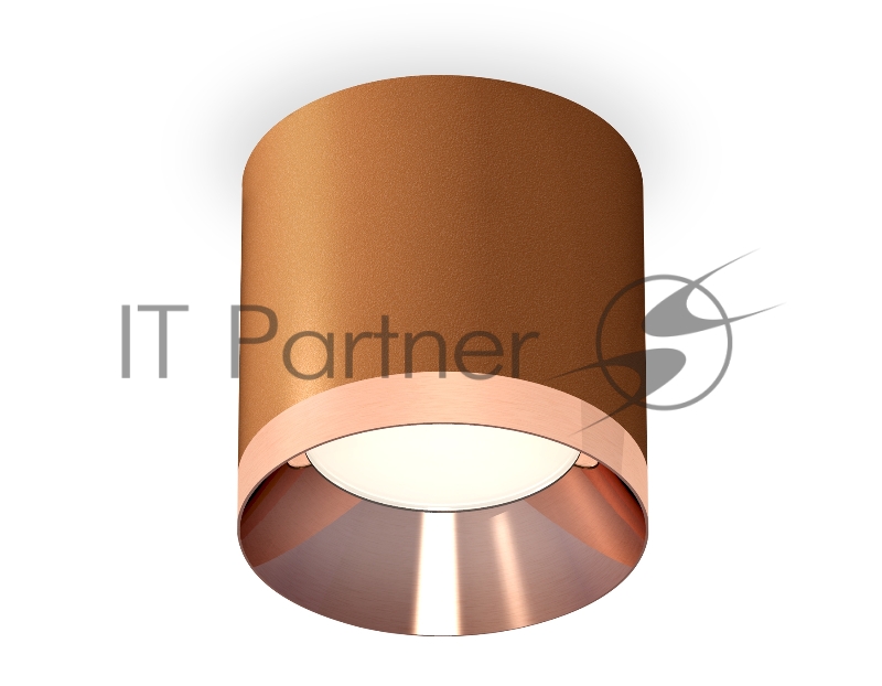 Светильник Ambrella Light XS7404011 SCF/PPG кофе песок/золото розовое полированное MR16 GU5.3 (C7404, N7035)