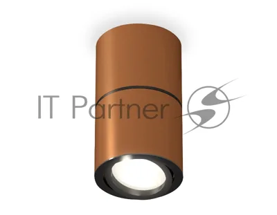 Светильник Ambrella Light XS7404040 SCF/PBK кофе песок/черный полированное MR16 GU5.3 (C7404, A2071, C7404, N7002)