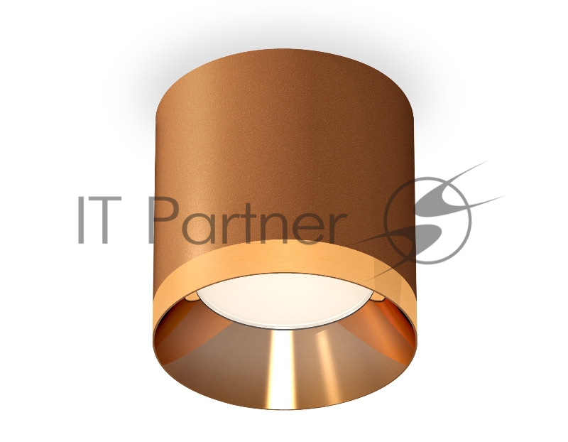 Светильник Ambrella Light XS7404010 SCF/PYG кофе песок/золото желтое полированное MR16 GU5.3 (C7404, N7034)