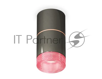 Светильник Ambrella Light XS7403102 DCH/PI черный хром/розовый MR16 GU5.3 (C7403, A2073, C7403, N7193)