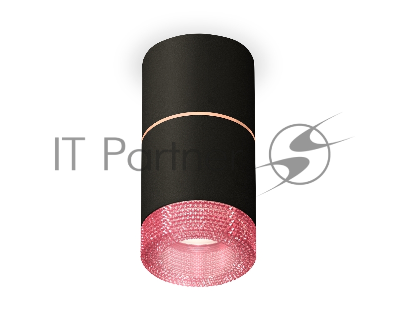 Светильник Ambrella Light XS7402202 SBK/PI черный песок/розовый MR16 GU5.3 (C7402, A2073, C7402, N7193)