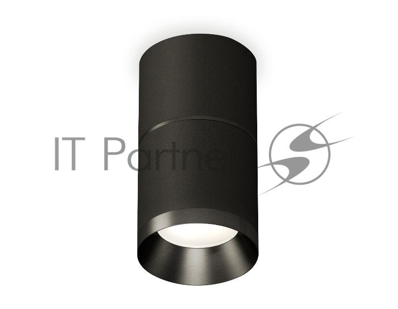 Светильник Ambrella Light XS7402161 SBK/PBK черный песок/черный полированный MR16 GU5.3 (C7402, A2071, C7402, N7031)