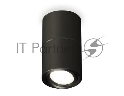 Светильник Ambrella Light XS7402160 SBK/PBK черный песок/черный полированный MR16 GU5.3 (C7402, A2071, C7402, N7002)