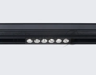 Светильник трековый светодиодный GL4019 BK черный IP20 6W 4200K 48V 24° 115*22*45