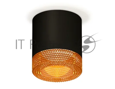 Светильник Ambrella Light XS7402014 SBK/CF черный песок/кофе MR16 GU5.3 (C7402, N7195)