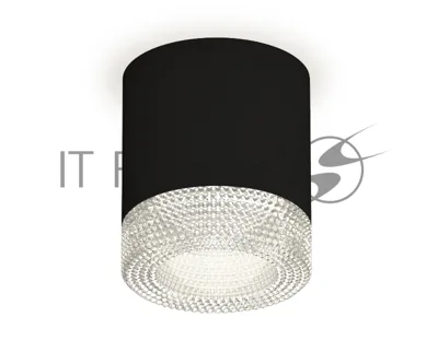 Светильник Ambrella Light XS7402010 SBK/CL черный песок/прозрачный MR16 GU5.3 (C7402, N7191)
