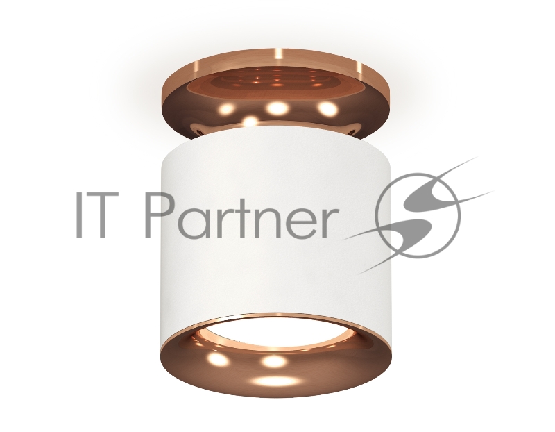 Светильник Ambrella Light XS7401142 SWH/PPG белый песок/золото розовое полированное MR16 GU5.3 (N7930, C7401, N7015)