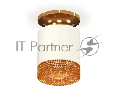 Светильник Ambrella Light XS7401123 SWH/PYG/CF белый песок/золото желтое полированное/кофе MR16 GU5.3 (N7929, C7401, N7195)