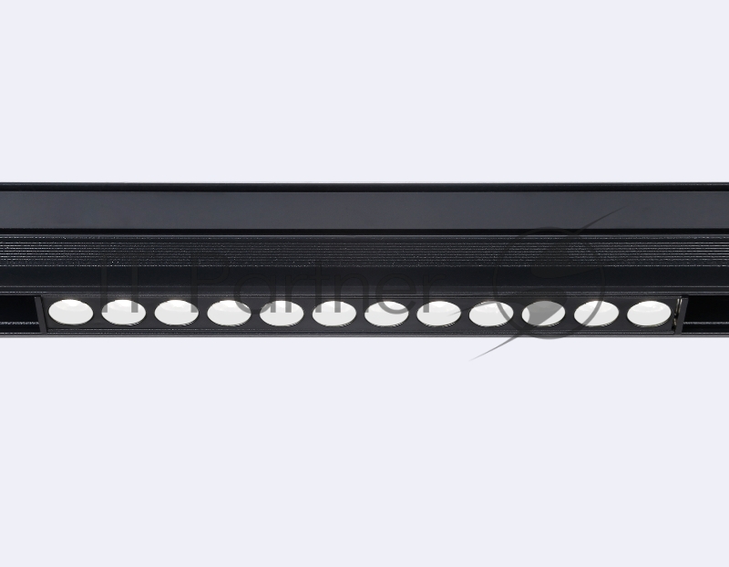 Светильник трековый светодиодный GL4024 BK черный IP20 12W 4200K 48V 24° 220*22*45