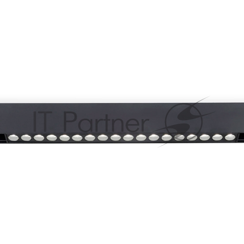 Светильник трековый светодиодный GL4033 BK черный IP20 30W 4200K 48V 24° 550x22x45