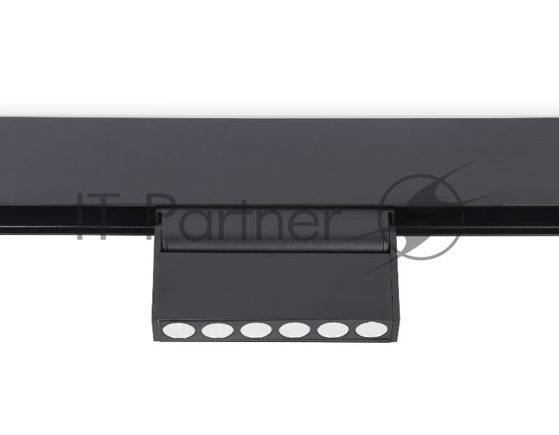 Светильник трековый светодиодный GL4040 BK черный IP20 6W 4200K 48V 24° 115x22x105