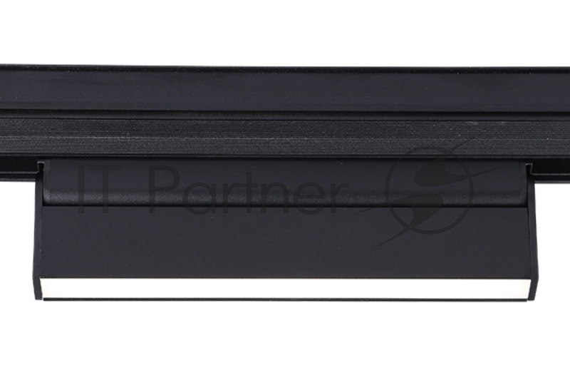 Светильник трековый светодиодный GL4062 BK черный IP20 12W 4200K 48V 223x22x105