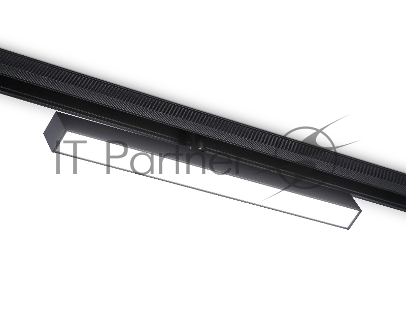 Светильник трековый светодиодный GL4201 BK черный IP20 12W 4200K 48V 305x22x45