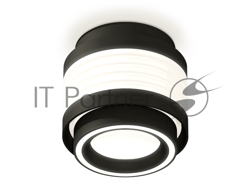 Светильник Ambrella Light XS8432002 SBK/FR черный песок/белый матовый GX53 (C8432, N8434)
