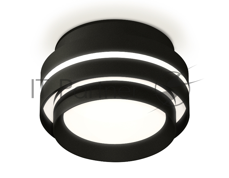 Светильник Ambrella Light XS8414004 SBK/FR черный песок/белый матовый GX53 (C8414, N8478)
