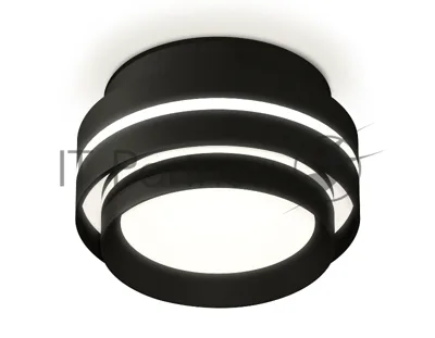 Светильник Ambrella Light XS8414004 SBK/FR черный песок/белый матовый GX53 (C8414, N8478)