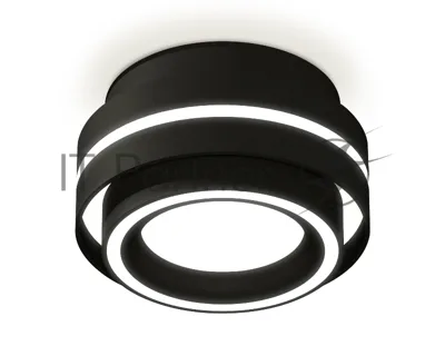 Светильник Ambrella Light XS8414003 SBK/FR черный песок/белый матовый GX53 (C8414, N8434)