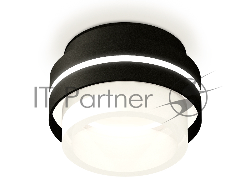 Светильник Ambrella Light XS8414002 SBK/FR черный песок/белый матовый GX53 (C8414, N8401)