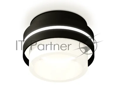 Светильник Ambrella Light XS8414002 SBK/FR черный песок/белый матовый GX53 (C8414, N8401)