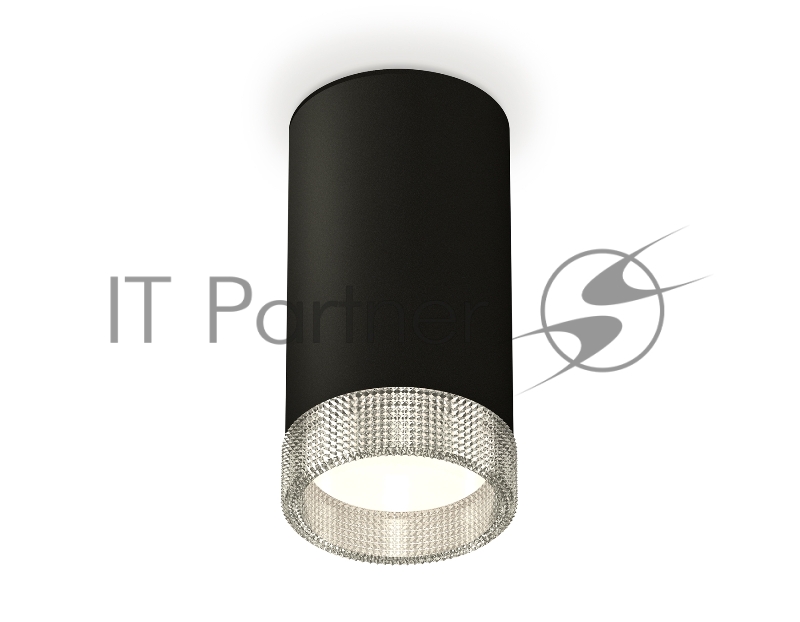 Светильник Ambrella Light XS8162010 SBK/CL черный песок/прозрачный GX53 (C8162, N8480)