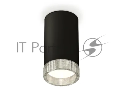 Светильник Ambrella Light XS8162010 SBK/CL черный песок/прозрачный GX53 (C8162, N8480)