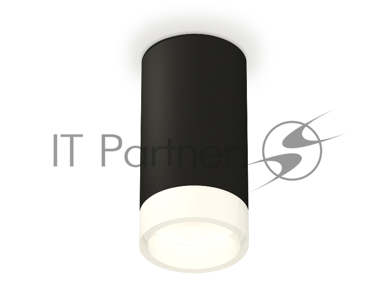 Светильник Ambrella Light XS8162002 SBK/FR черный песок/белый матовый GX53 (C8162, N8401)