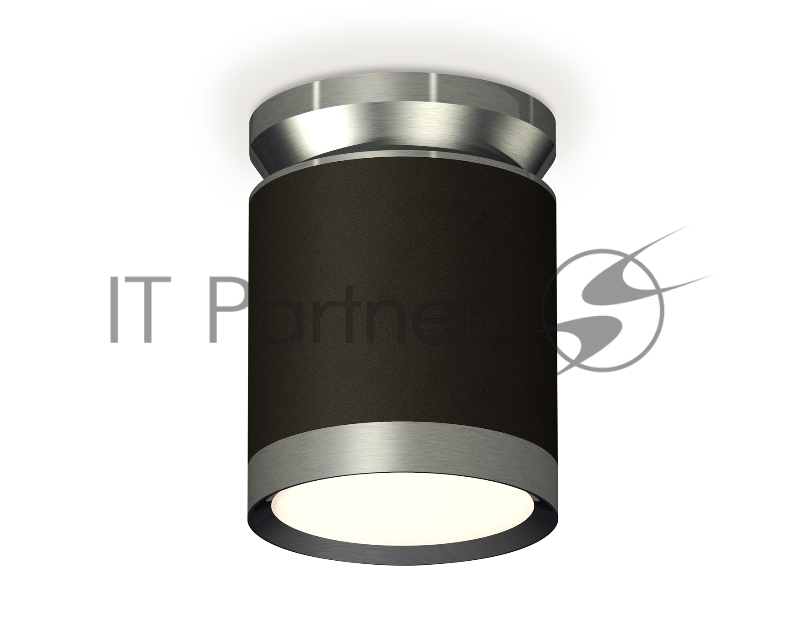 Светильник Ambrella Light XS8142040 SBK/PPH черный песок/графит полированный GX53 (N8919, C8142, N8133)
