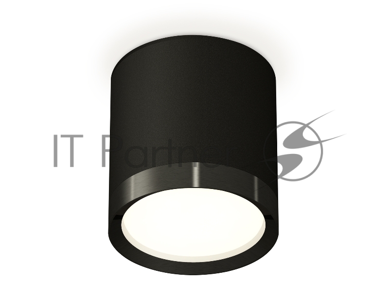 Светильник Ambrella Light XS8142002 SBK/PBK черный песок/черный полированный GX53 (C8142, N8113)