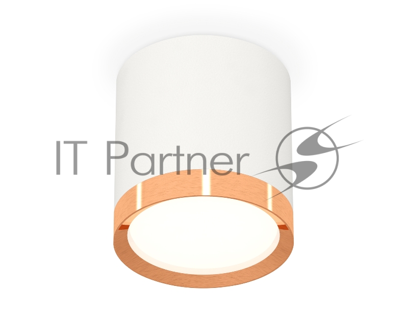 Светильник Ambrella Light XS8141005 SWH/PPG белый песок/золото розовое полированное GX53 (C8141, N8126)