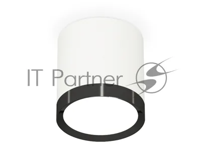 Светильник Ambrella Light XS8141002 SWH/PBK белый песок/черный полированный GX53 (C8141, N8113)