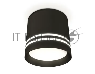 Светильник Ambrella Light XS8111007 SBK/FR черный песок/белый матовый GX53 (C8111, N8478)