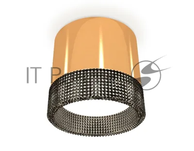 Светильник Ambrella Light XS8121021 PYG/BK золото желтое полированное/тонированный GX53 (C8121, N8484)