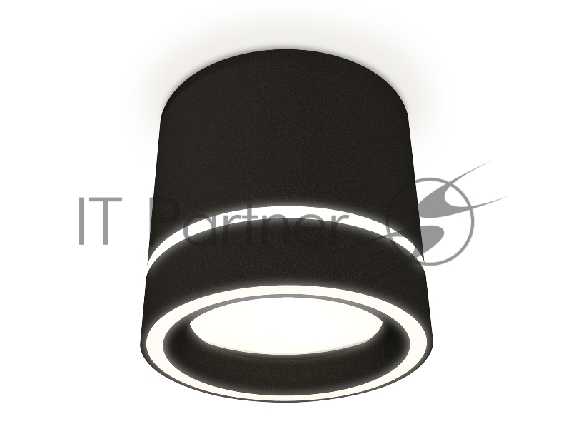 Светильник Ambrella Light XS8111004 SBK/FR черный песок/белый матовый GX53 (C8111, N8434)